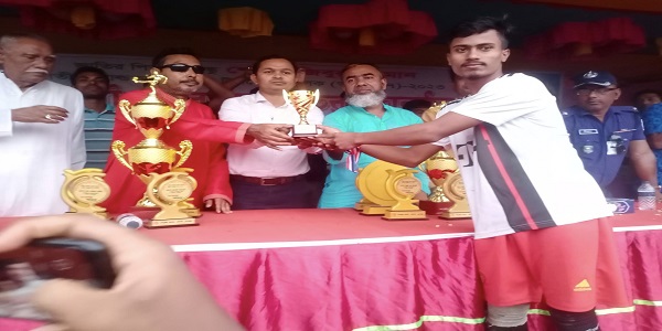 ধর্মপাশায় জাতির জনক বঙ্গবন্ধু অনুর্ধ্ব- ১৭’র ফাইনাল